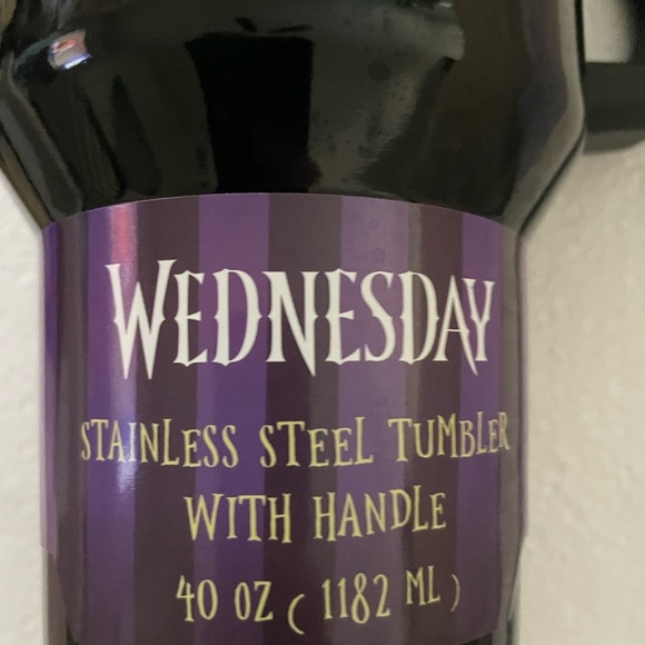 Wednesday Addams 40oz stainless steel tumbler - Picture 6 of 8